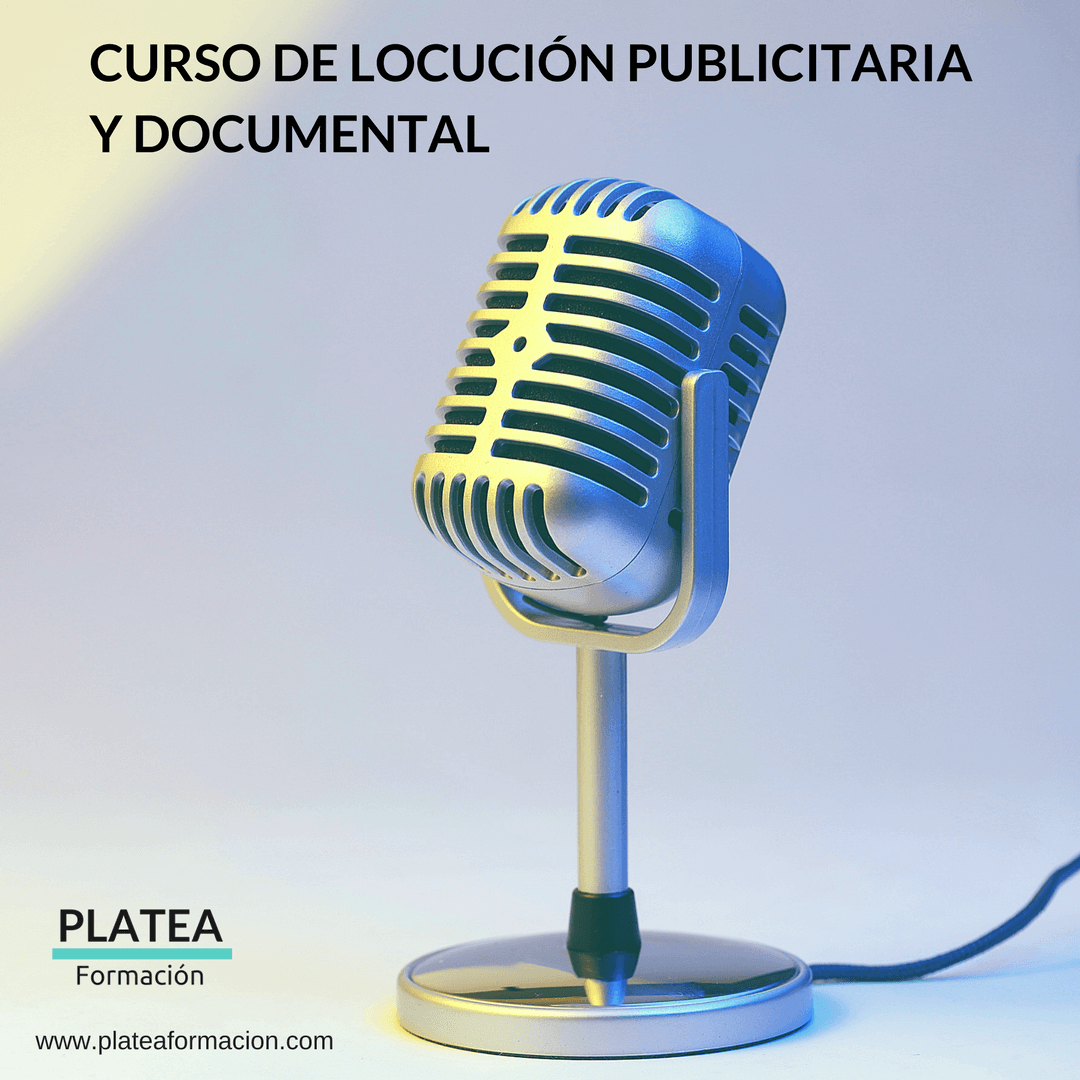 Curso de locución publicitaria y documental en Madrid